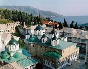 русский монастырь на Афоне